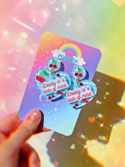 Daddy is a state of mind Earrings