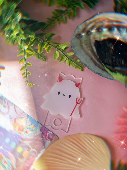 Cute Halloween Devil Ghost Stanley H2.0 Cup Topper 40oz