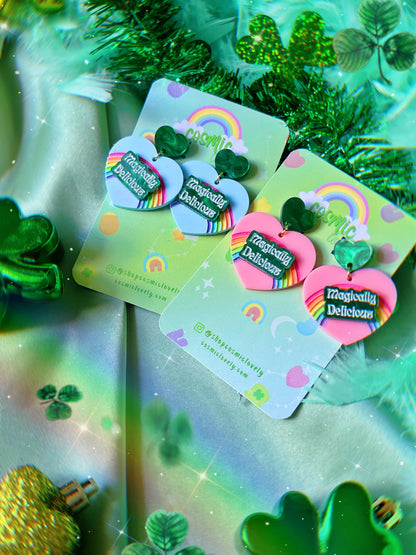 Magically Delicious Heart Earrings