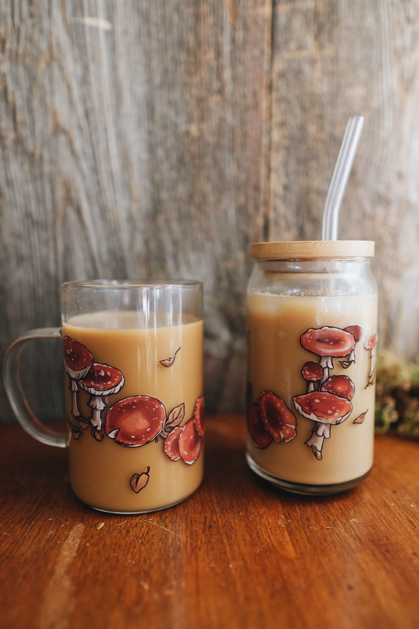 Toadstool Ring Glass