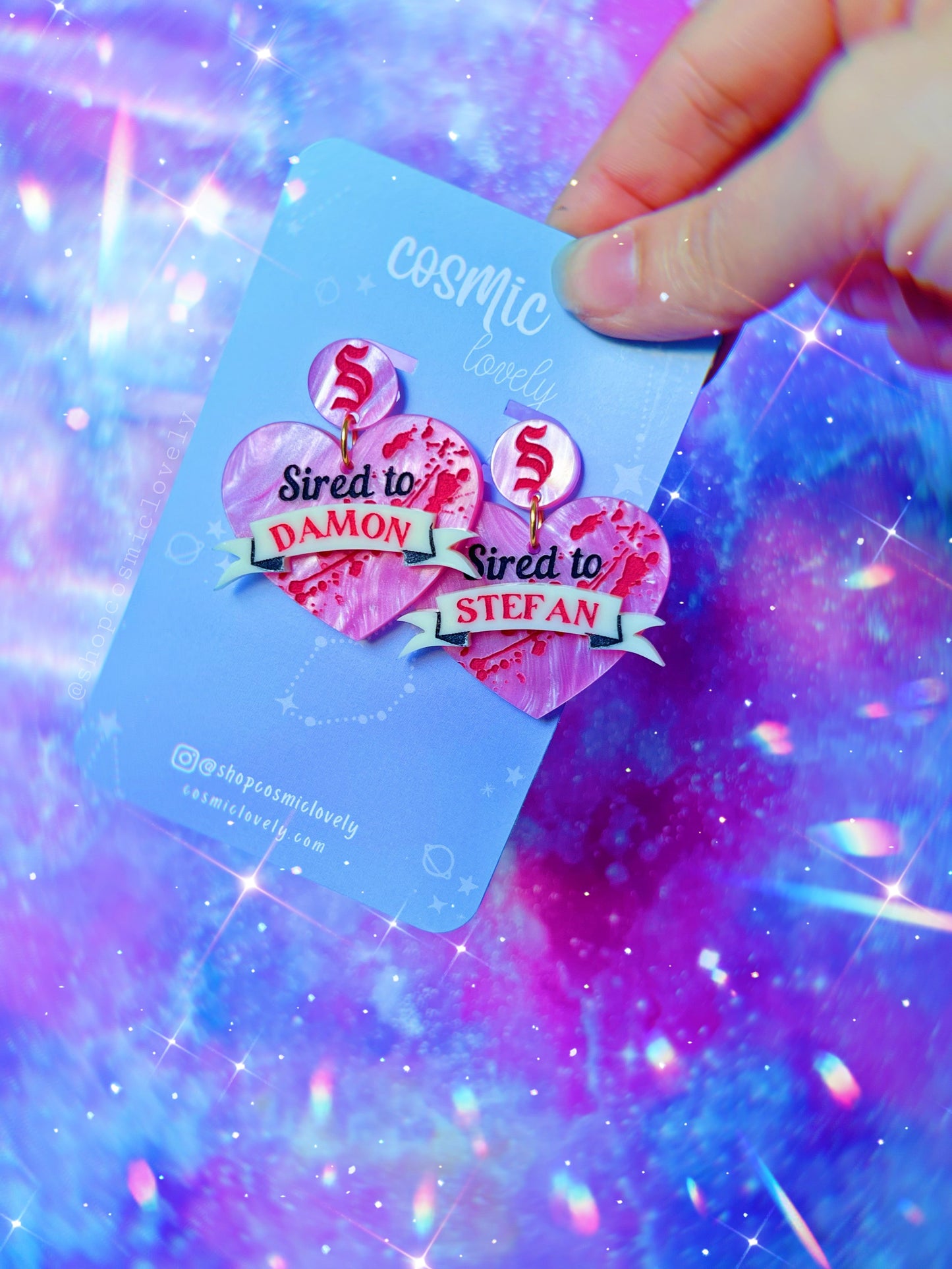 Sired: TVD Heart Earrings