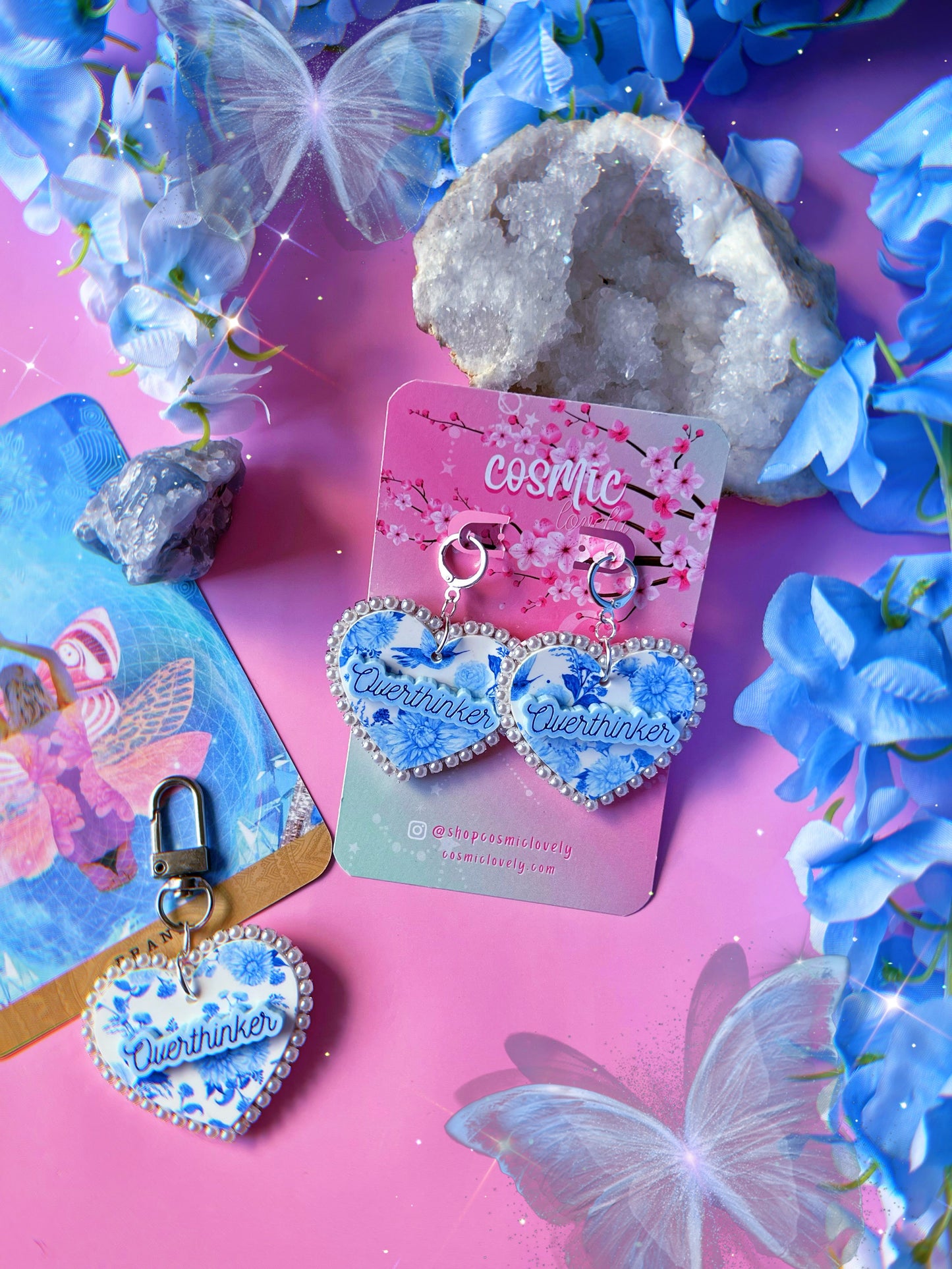 Overthinker PIN, MAGNET, KEYHAIN,or PHONE CHARM