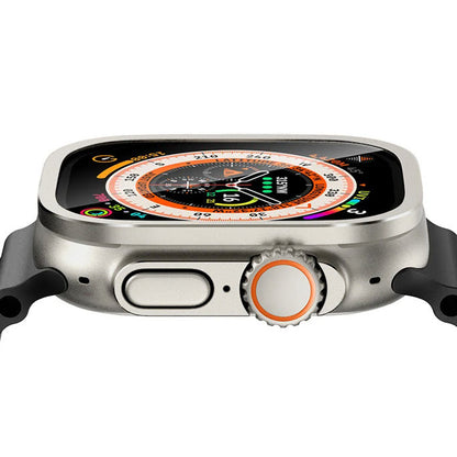 Aluminum Alloy Frame Tempered Film For Apple Watch