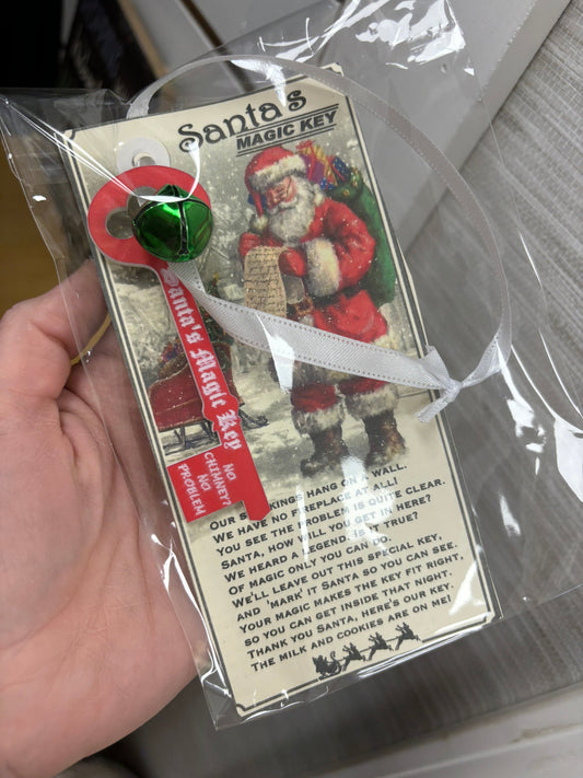 Acrylic Santa Key
