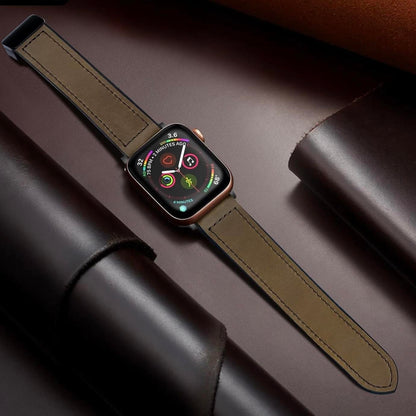 Magnetic Buckle Leather Band for Apple Watch