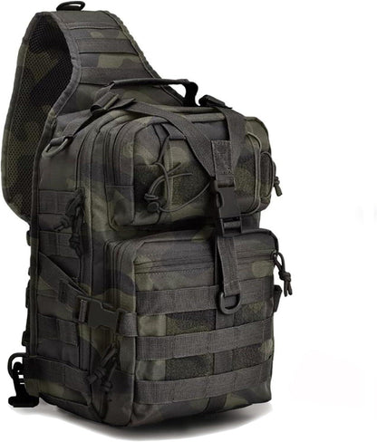 FR Fashion Co. MOLLE Tactical Crossbody Sling Bag