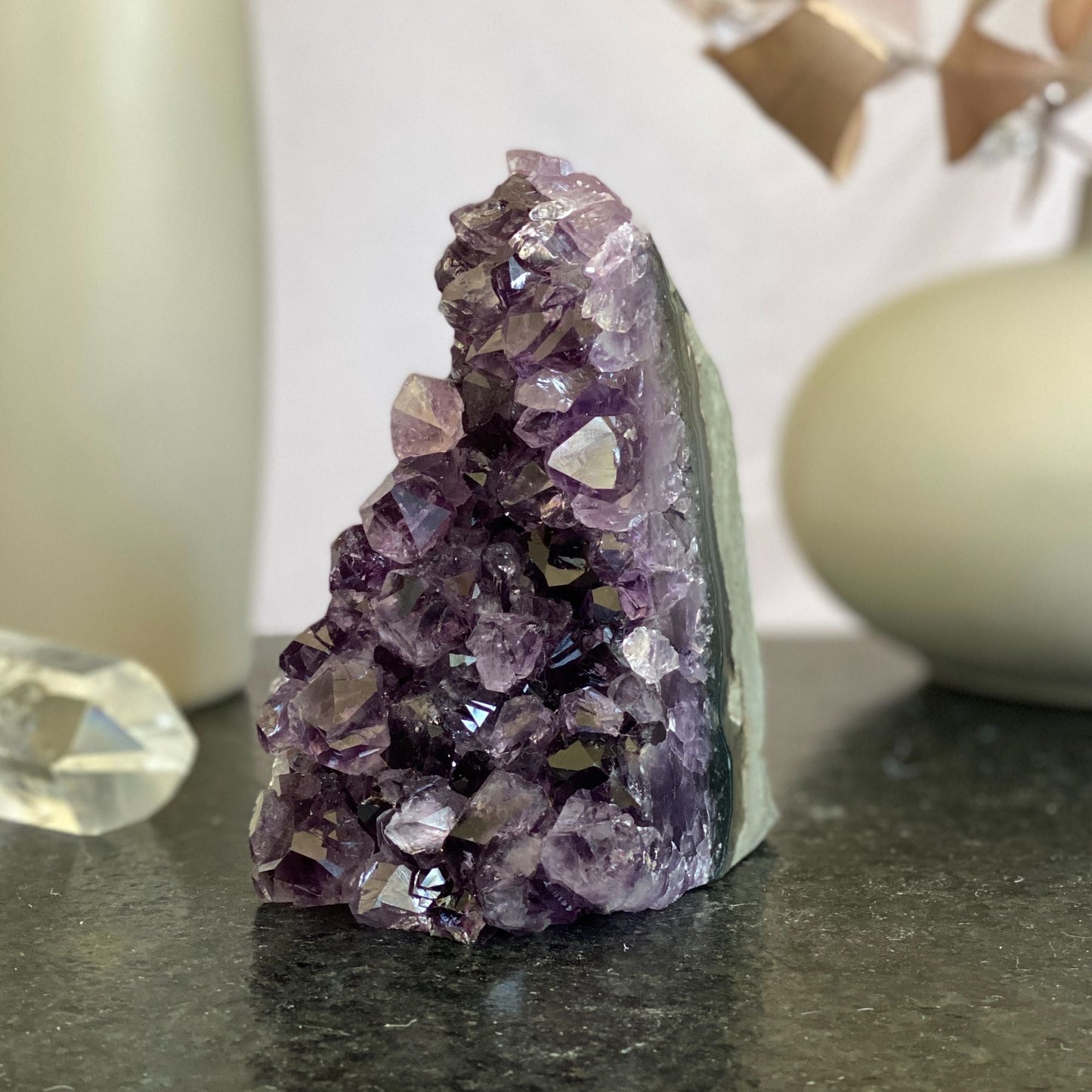 Raw Amethyst Gemstone Rock for sale, Cathedral Amethyst