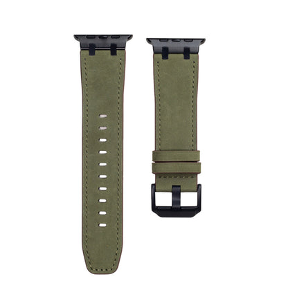 Premium AP Leather Band for Apple Watch - Vintage Design