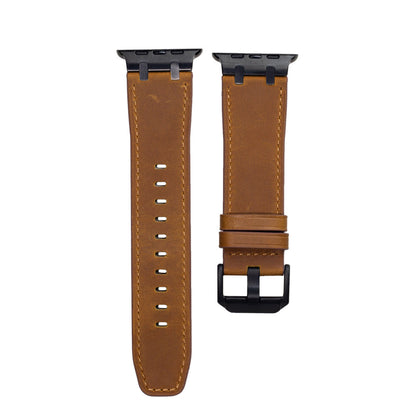 Premium AP Leather Band for Apple Watch - Vintage Design
