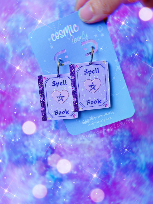 Spell Book Earrings