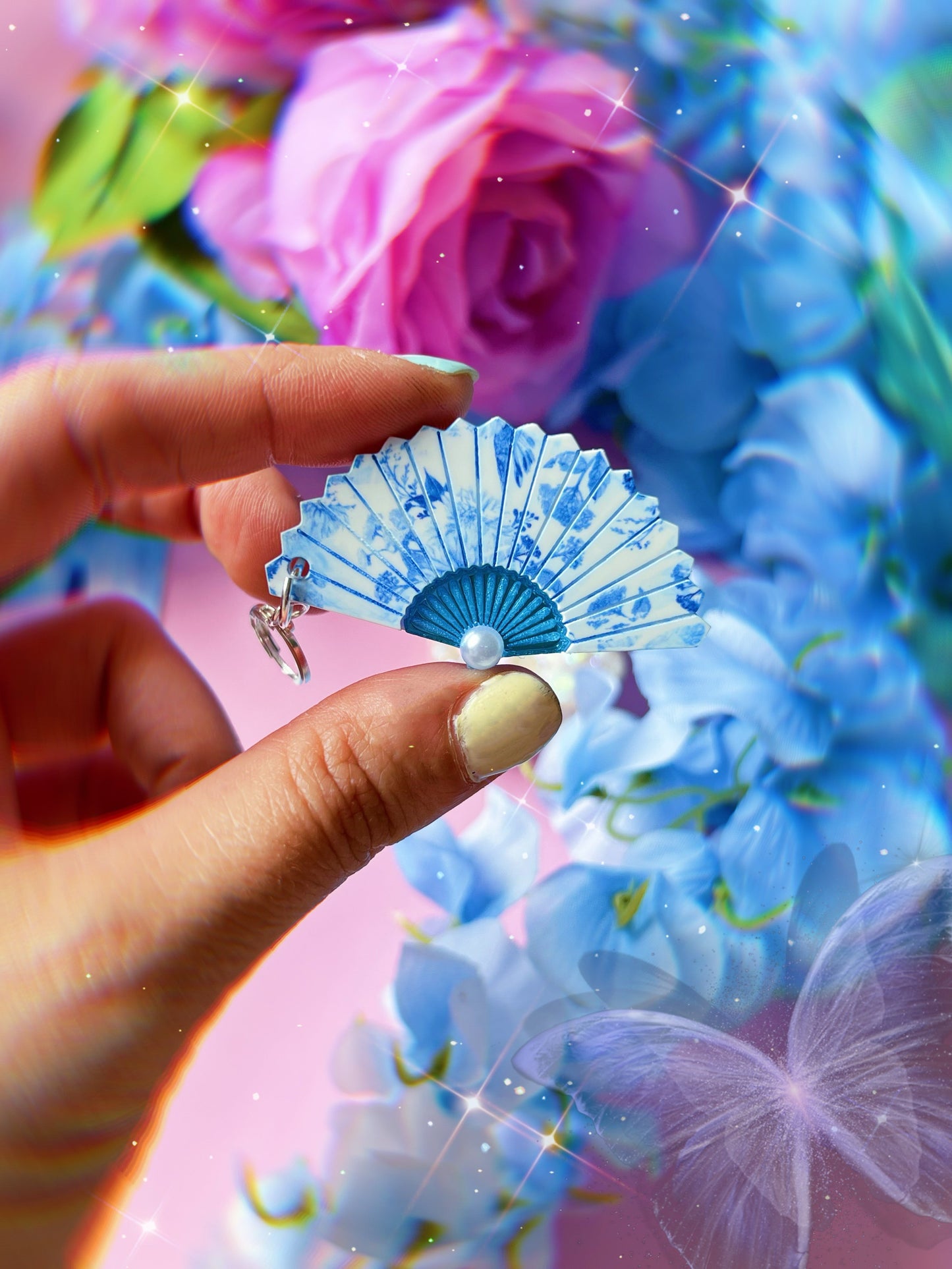 Folding Fan Earrings