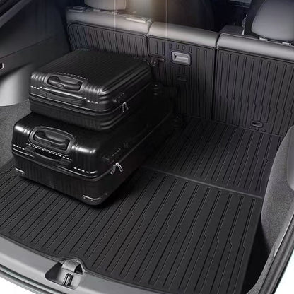 TESERY Trunk Mat With Backrest Mat for Tesla New Model Y