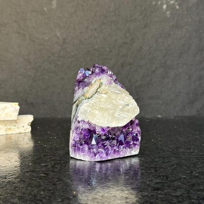 Amethyst Crystal rare find, amethyst with polished edges, Amethyst cathedral