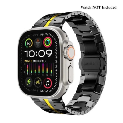 Stainless Steel Metal Watchband For Apple Watch-Ironman Version