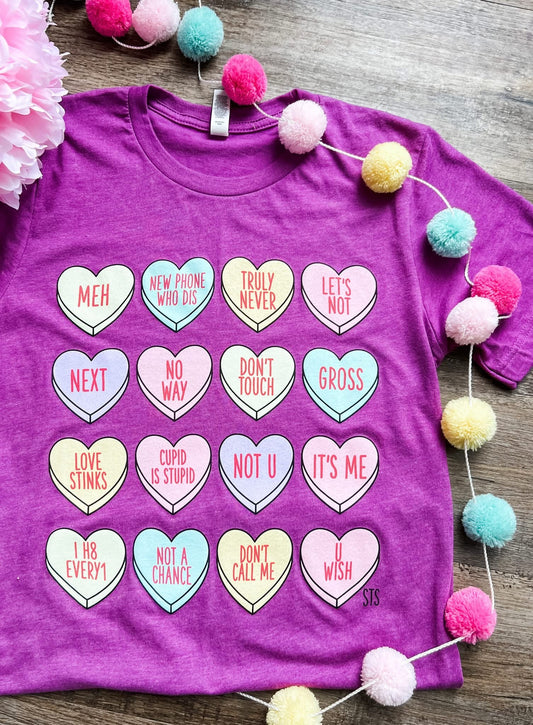 Conversation heart Tee