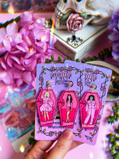 BARBlE Coffin Slasher Earrings