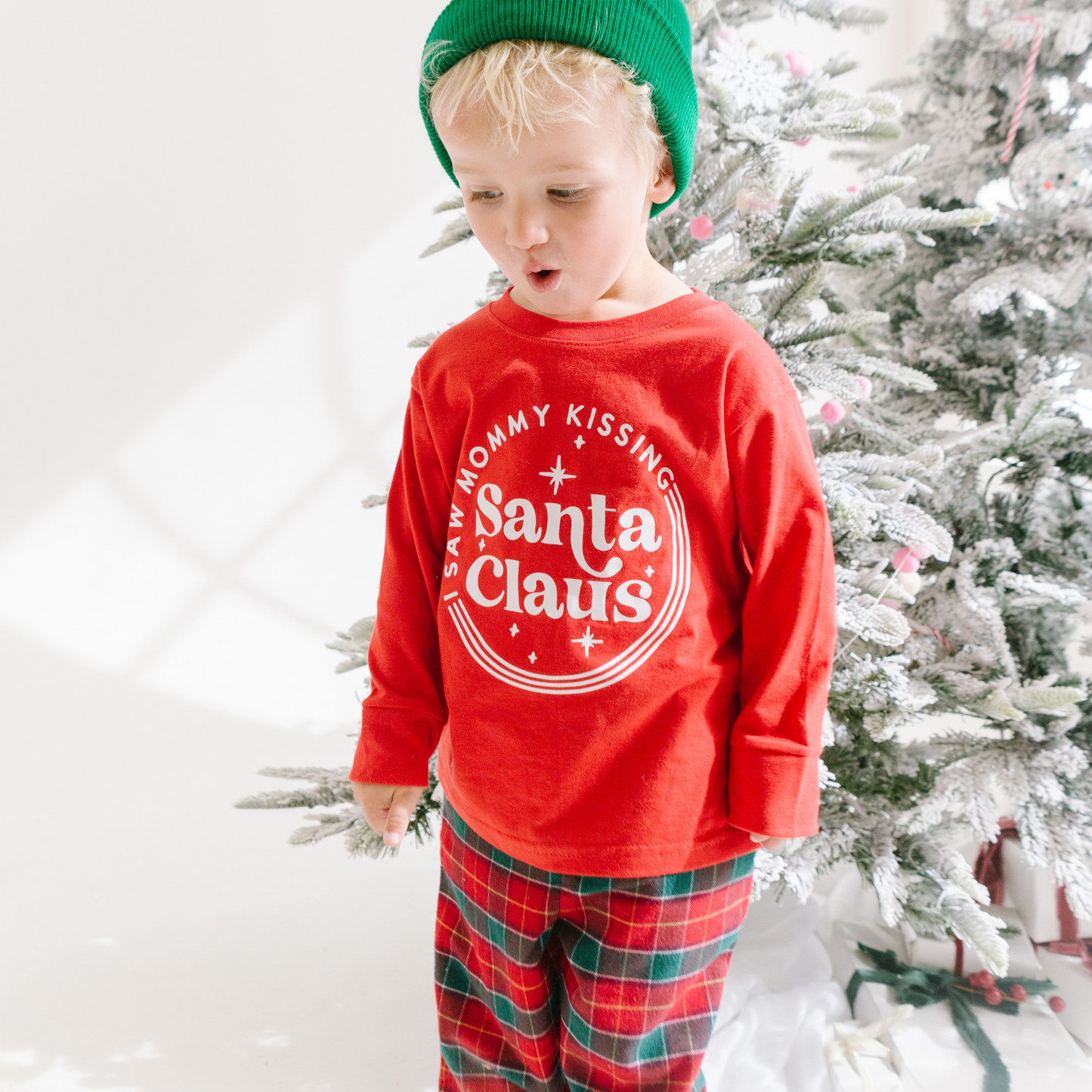 I saw Mommy Kissing Santa Claus