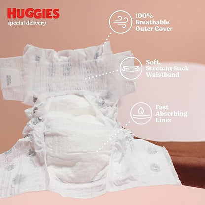 Huggies Special Delivery Hypoallergenic Baby Diapers, Size 2, 29 Ct