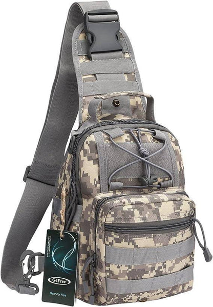 4-Way Tactical Sling Bag – Versatile & Durable