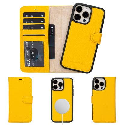 Casper iPhone 14 Series Detachable Leather Wallet Case