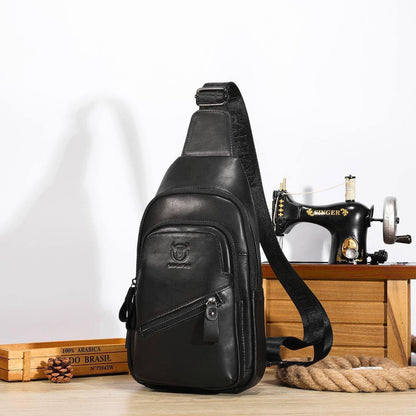 Premium Leather Sling Bag – Functional & Refined