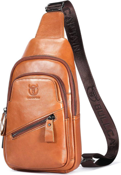 Premium Leather Sling Bag – Functional & Refined