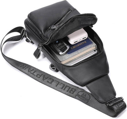 Premium Leather Sling Bag – Functional & Refined