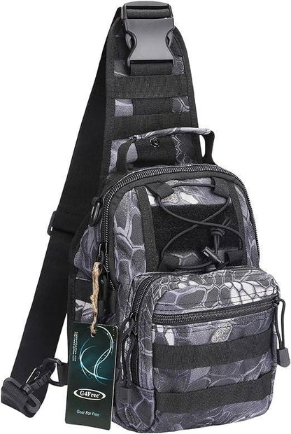 4-Way Tactical Sling Bag – Versatile & Durable