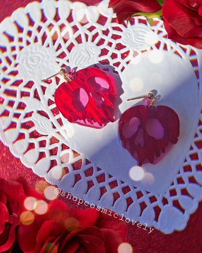 Love Struck Poison Apple Earrings