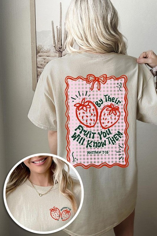 By their Fruit Graphic Plus Heavy Cotton Tee