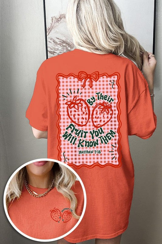 By their Fruit Graphic Plus Heavy Cotton Tee