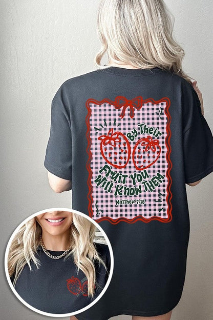 By their Fruit Graphic Plus Heavy Cotton Tee