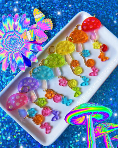 Candy Mushies Earrings