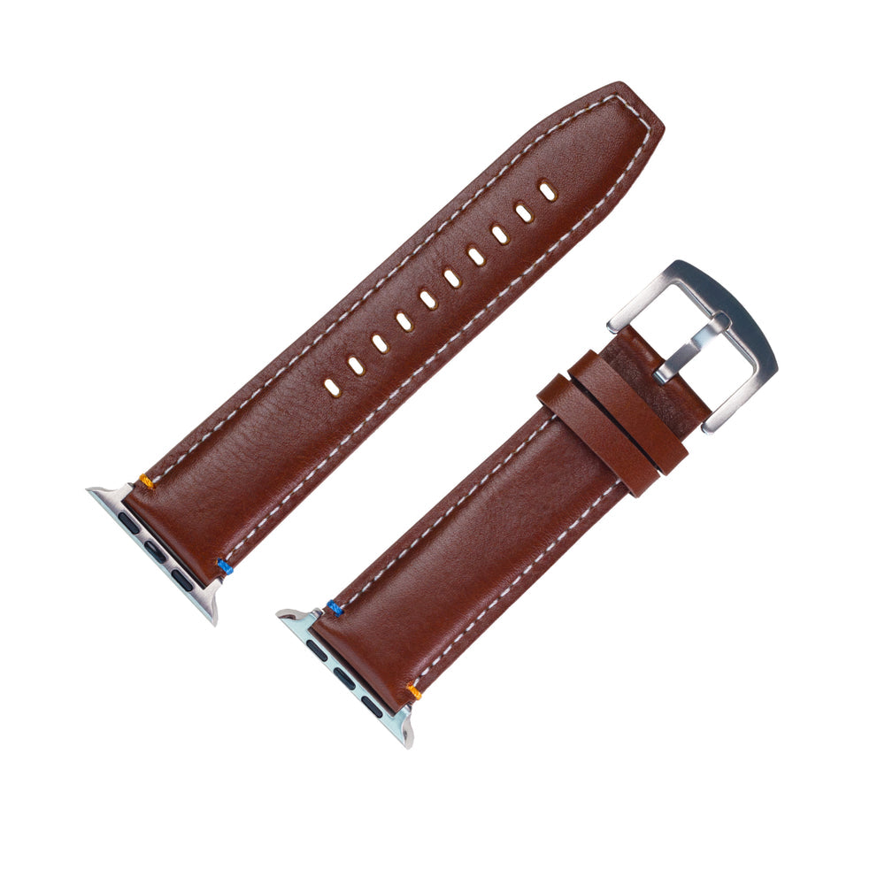 Leather Band for Apple Watch | Dual-Layer Nubuck Comfort