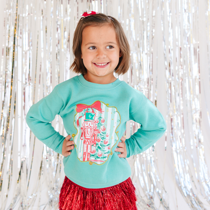 Nutcracker Bow Sweatshirt