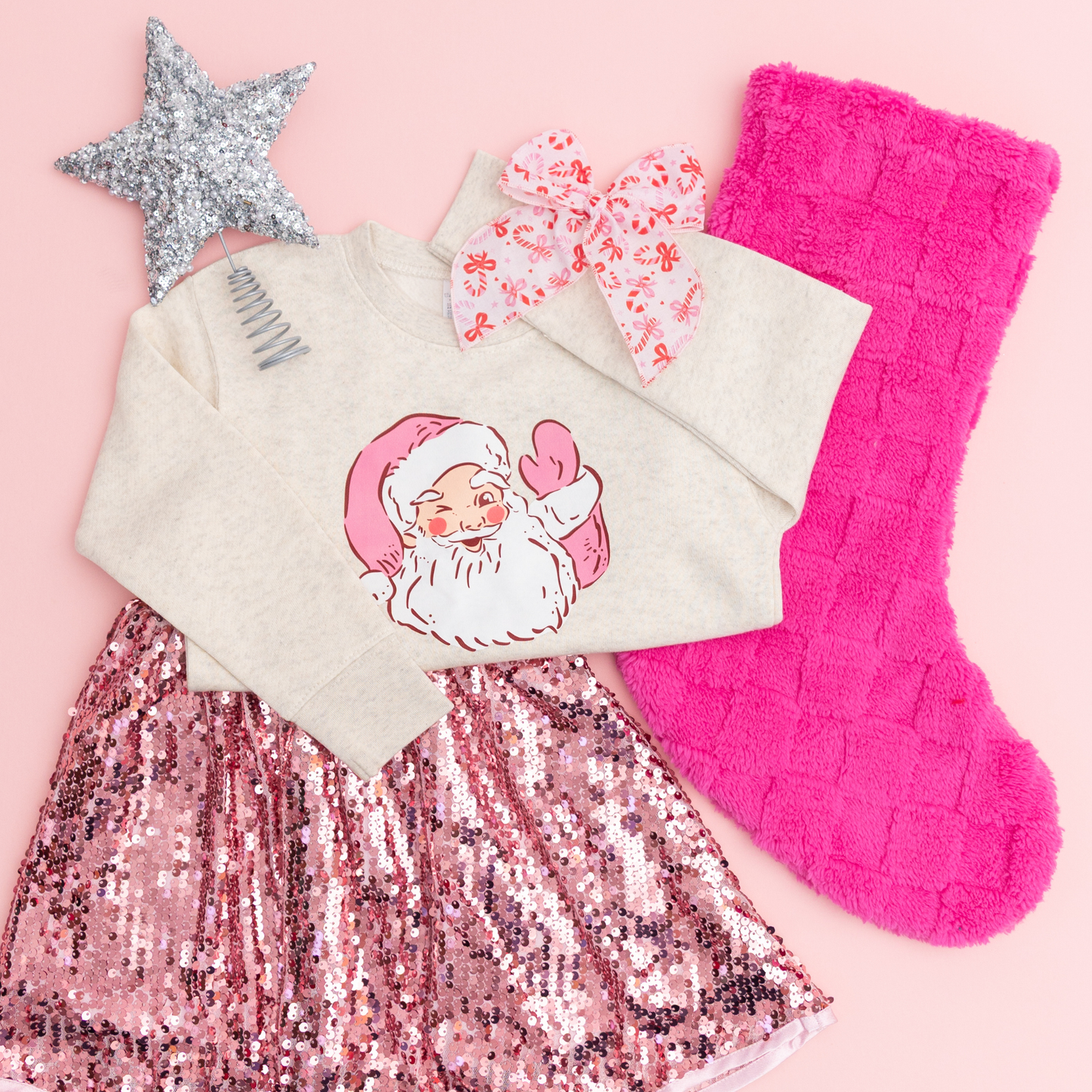 Santa Claus Wink Sweatshirt