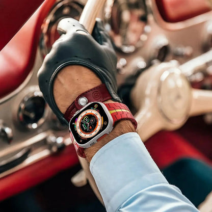 Stainless Steel Metal Watchband For Apple Watch-Ironman Version