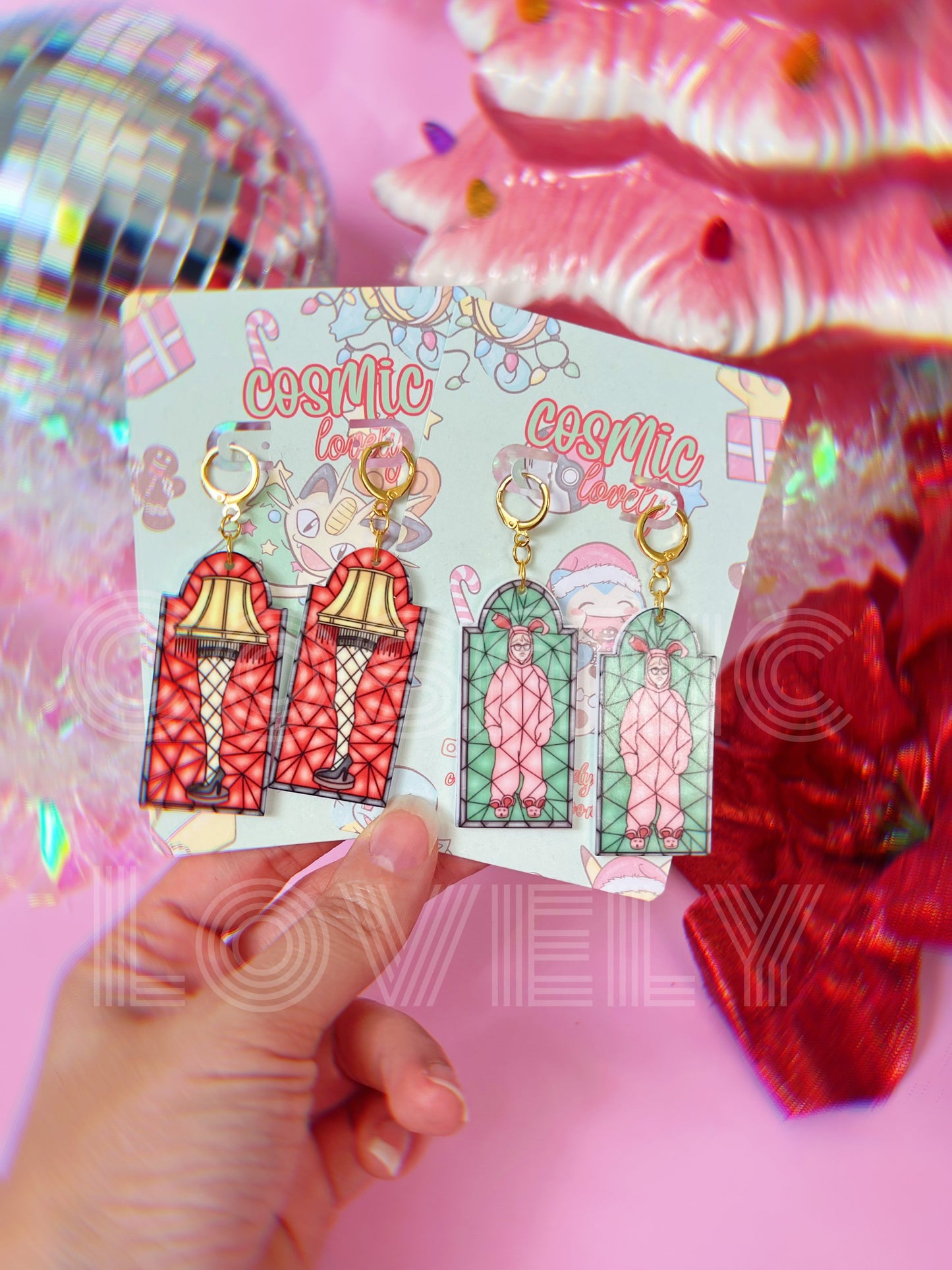 Christmas Story Earrings