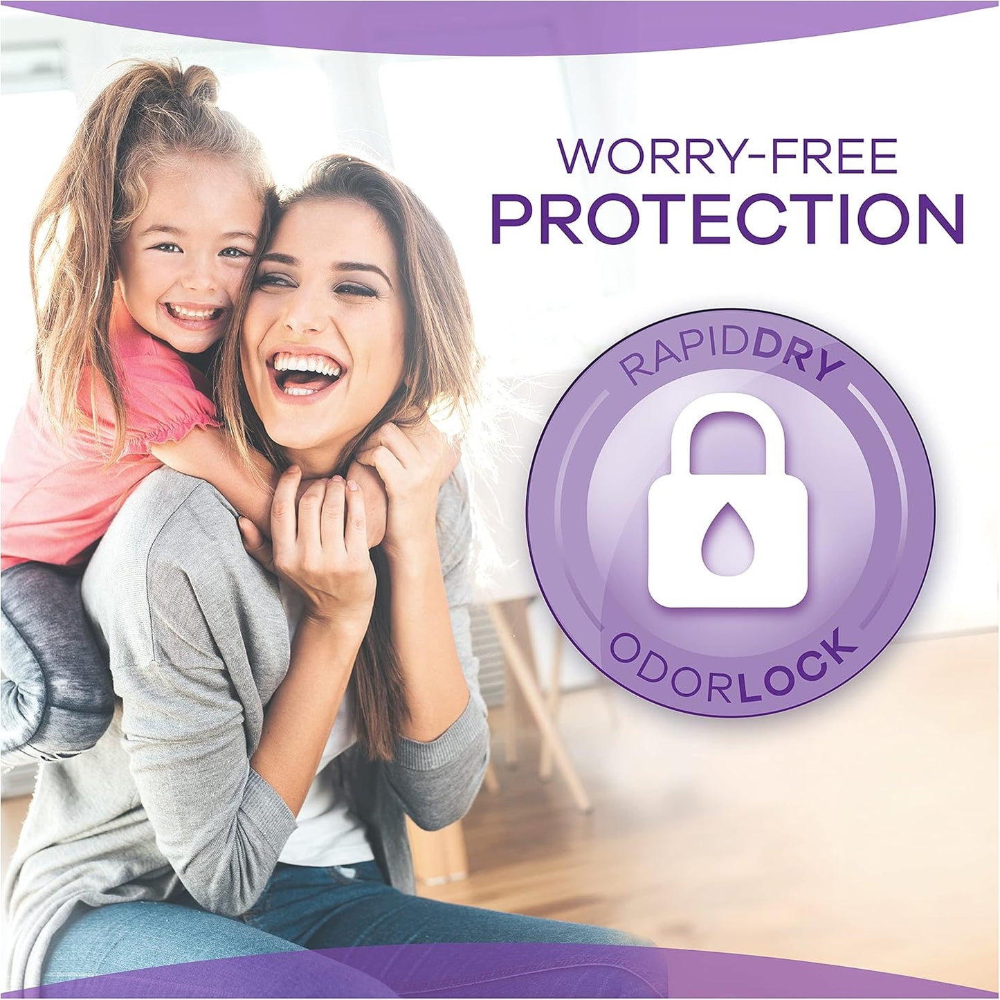 Always Discreet, Incontinence & Postpartum Underwear For Women, Maximum Protection, Small/Medium, 42 Count