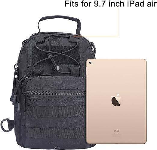 4-Way Tactical Sling Bag – Versatile & Durable