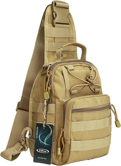 4-Way Tactical Sling Bag – Versatile & Durable