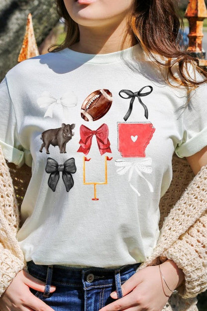 Arkansas Football Graphic Plus Tee