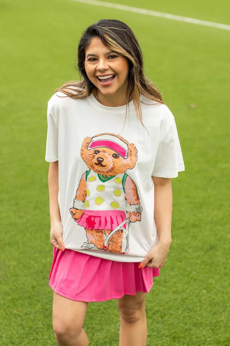 Tennis Teddy Tee