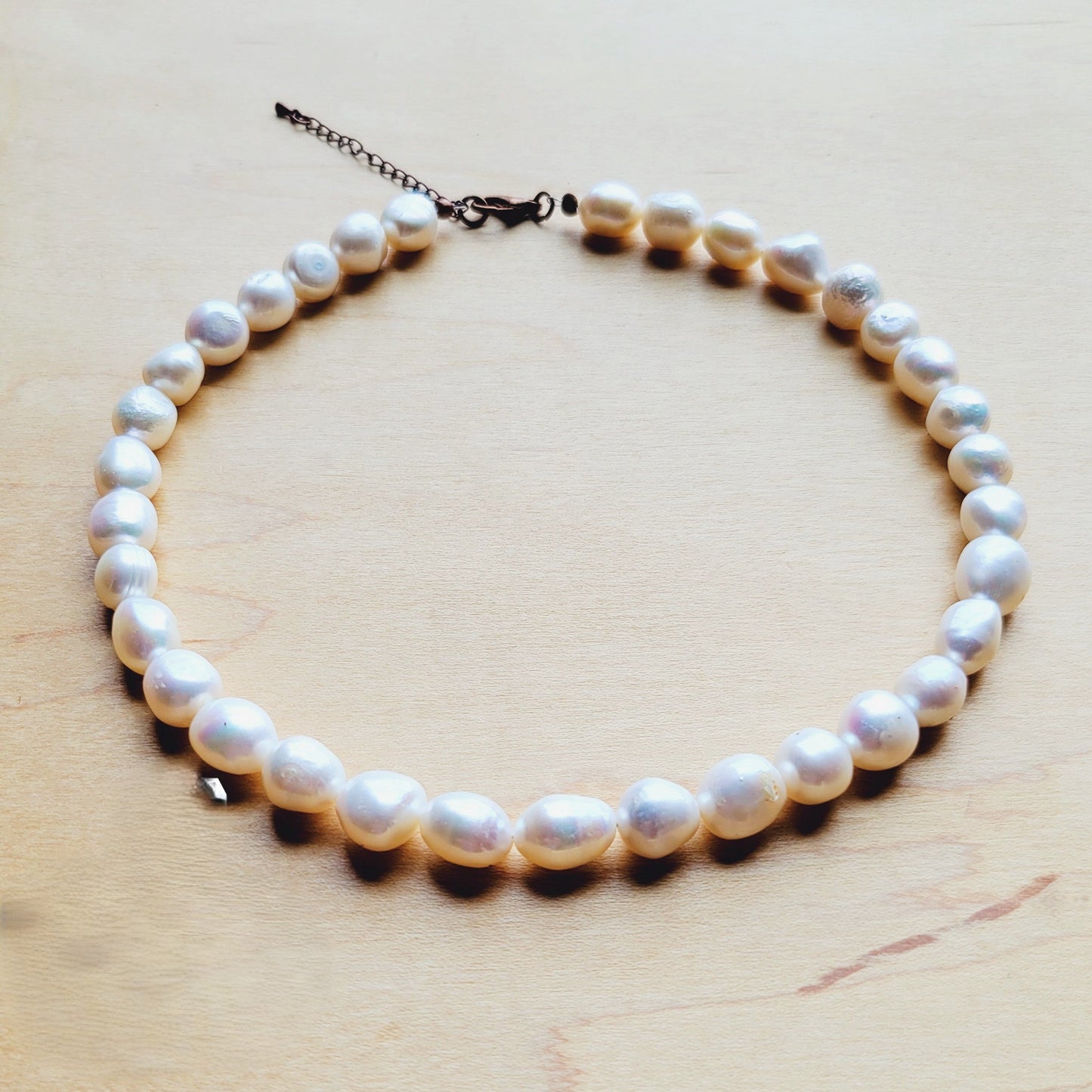 Genuine Freshwater Pearl Collar Necklace Wedding Collection 258g