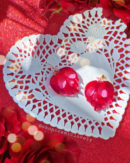 Love Struck Poison Apple Earrings