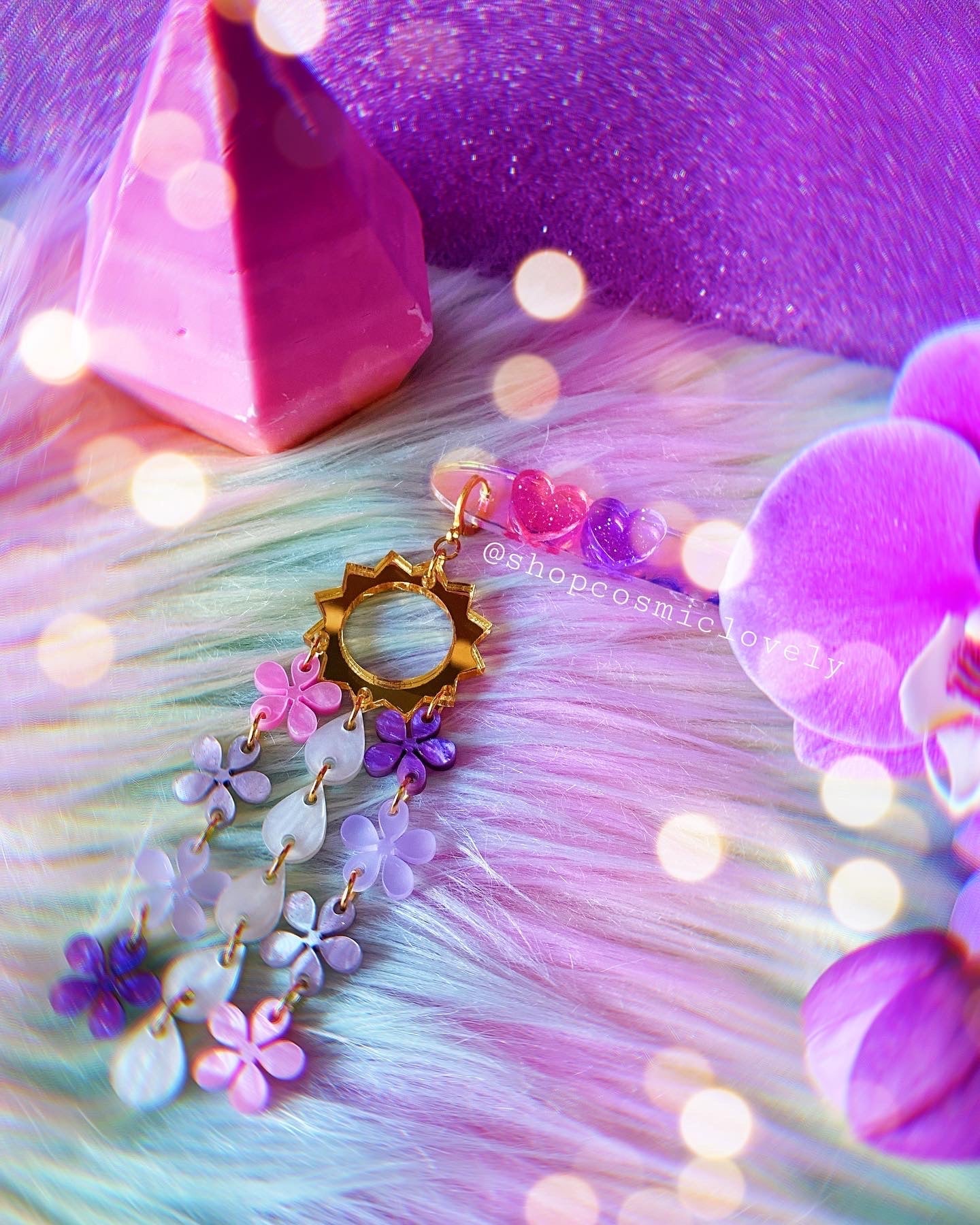 Tangled Inspired Earrings