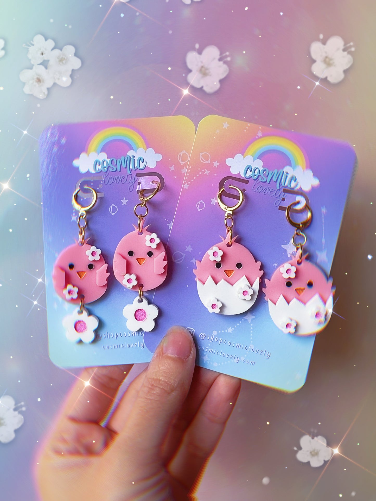 Daisy Chick Earrings