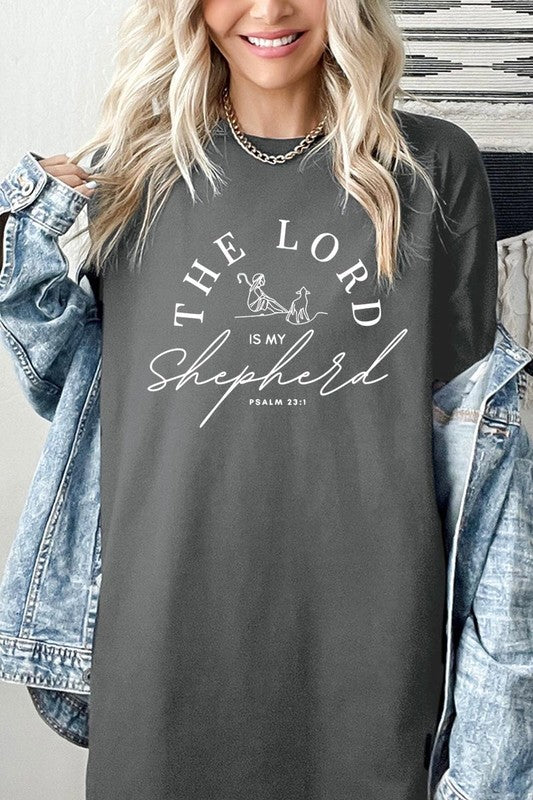 The Lord Is My Shepherd Plus Heavy Cotton Tee