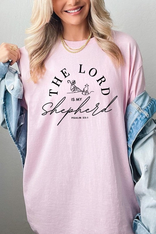 The Lord Is My Shepherd Plus Heavy Cotton Tee