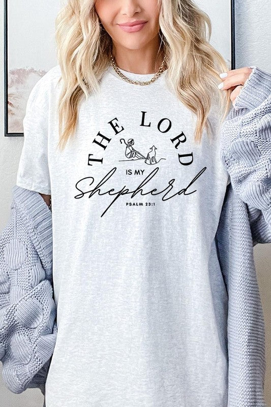 The Lord Is My Shepherd Plus Heavy Cotton Tee